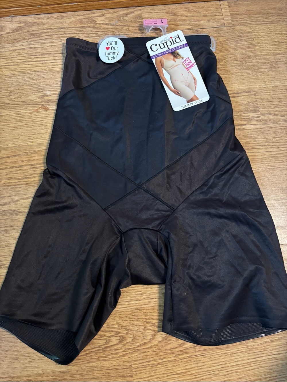 Cupid Women’s Shapewear Shorts Tummy-Tuck size L